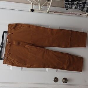 SALE NWT Carhartt rugged flex relaxed fit twill double front work pant BN4296-W